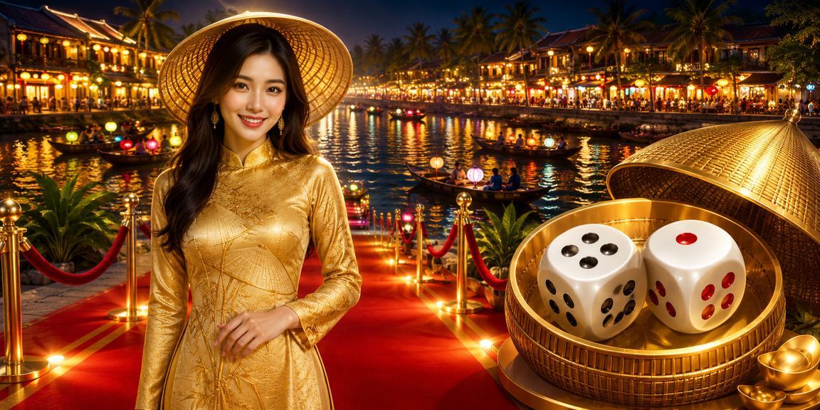 Không khí sôi động tại Hội An với trò chơi tài xỉu và trang phục áo dài truyền thống